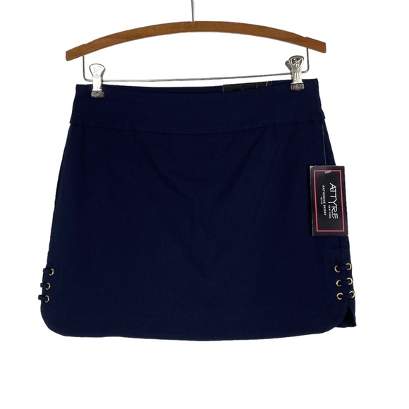 Attyre Pants - NWT Attyre Blue Skort Katherine w/Grommet Detail Sz. 4P